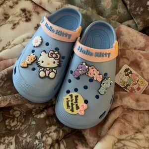 NWT Hello Kitty Crocs, Never been worn